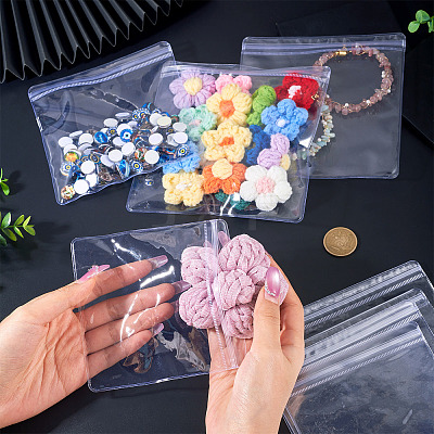 20Pcs 4 Styles PVC Anti Oxidation Resealable Bags AJEW-TA0002-25-1