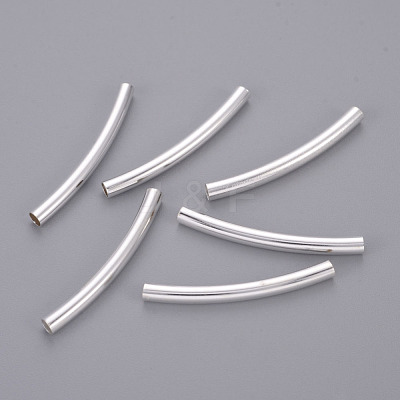 Brass Tube Beads X-KK-H659-S-1