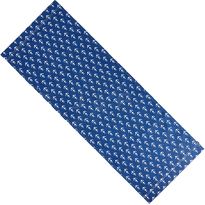 1Pc Anchor Pattern Chair Polycotton Cloth AJEW-GF0015-38F-1