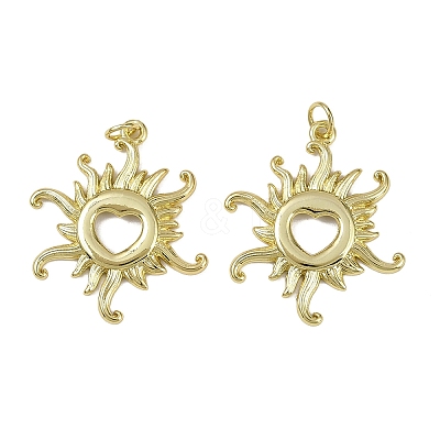 Brass Pendants KK-I358-021G-1