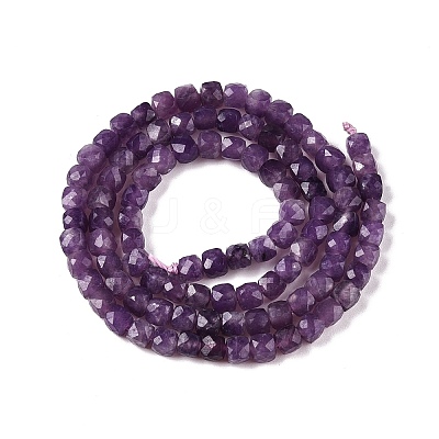 Natural Lepidolite Beads Strands G-N342-138A-1
