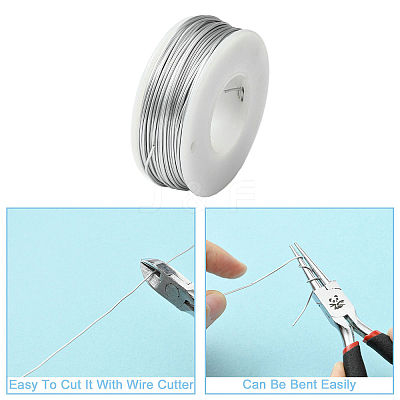 Matte Round Aluminum Wire X-AW-G001-M-0.8mm-01-1