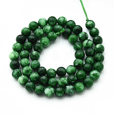 Natural Quartz Beads Strands G-N355-6mm-60-1