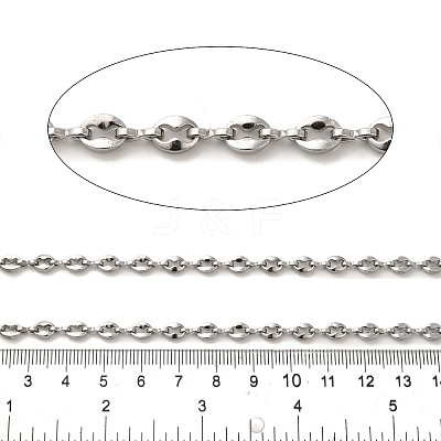 304 Stainless Steel Coffee Bean Chains CHS-C013-03P-1