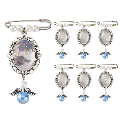14Pcs Alloy Brooches JEWB-FH00049-1