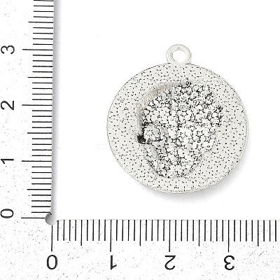 Gothic Alloy Enamel Pendants PALLOY-R151-66AS-02-1