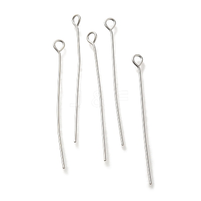 Brass Eye Pins KK-H502-02F-S-1