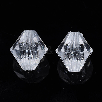 Transparent Acrylic Beads TACR-S158-B01-1