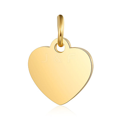 201 Stainless Steel Stamping Blank Tag Charms STAS-S105-T617-2-1