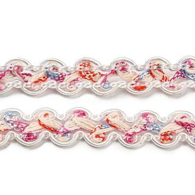 Polyester Wavy Lace Trim OCOR-K007-03C-1