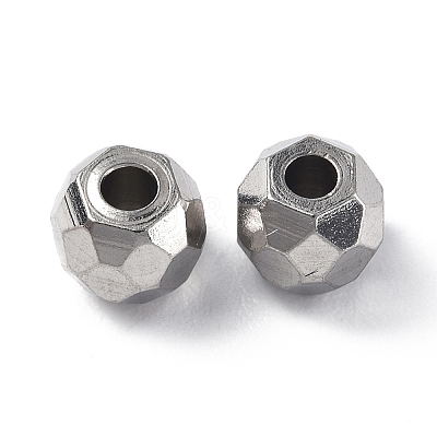 Non-Tarnish 201 Stainless Steel Beads STAS-G298-08B-P-1