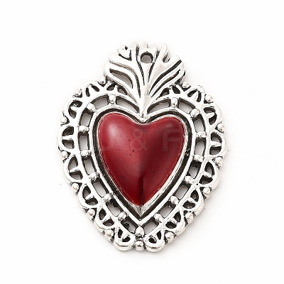 Alloy Enamel Pendants FIND-A028-01AS-06-1