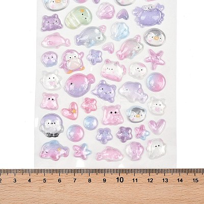 PET 3D Puffy Stickers STIC-NH0001-01B-1