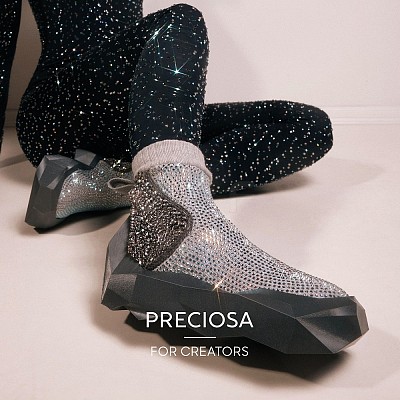 Preciosa® Crystal Hotfix Flatback Stones Y-PRC-HSS12-90310-200-1