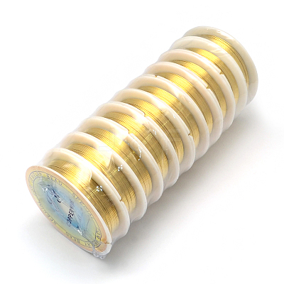 Round Copper Jewelry Wire CWIR-S002-0.6mm-M-1