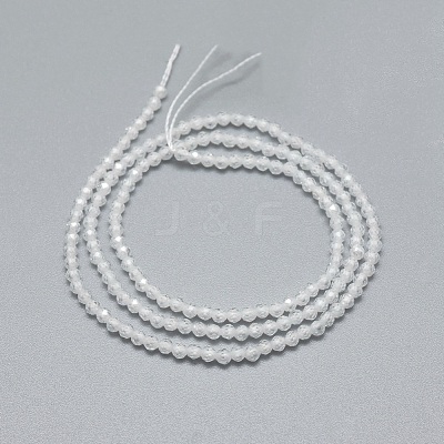 Cubic Zirconia Beads Strands G-G792-47-01A-1