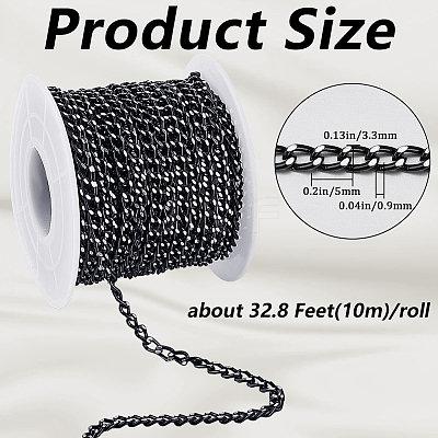 Unwelded Aluminum Curb Chains CHA-SP0001-01-1