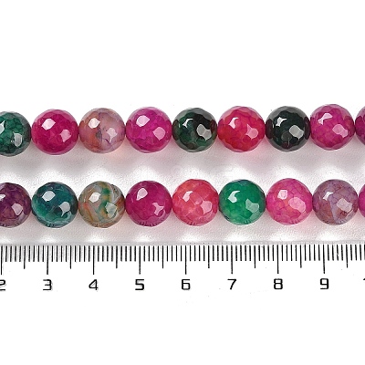 Natural Agate Beads Strands G-M437-C01-01M-1