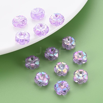 Transparent Acrylic Beads MACR-S373-06-C04-1