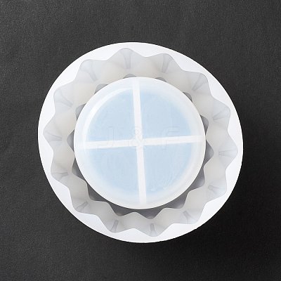 Faceted Column Vase Silicone Molds DIY-I096-15-1