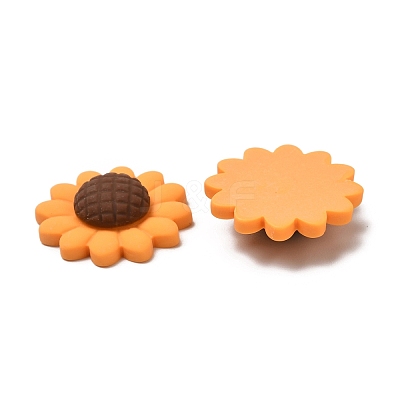 Opaque Resin Cabochons CRES-D001-14-1