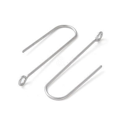 316 Surgical Stainless Steel Earring Hooks X-STAS-Z124-02D-P-1