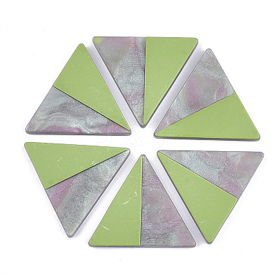 Resin Cabochons CRES-S360-02B-1