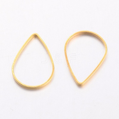 Brass Linking Rings EC03111x16mm-G-1