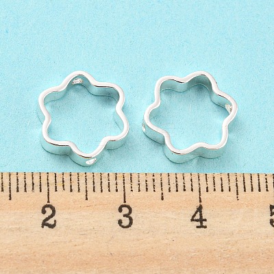 Rack Plating Brass Bead Frames KK-WH0084-02S-1