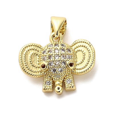 Brass Pendants KK-M324-21G-1