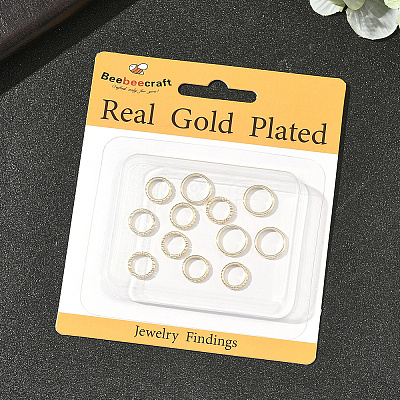 18Pcs 3 Style Brass Bead Frame KK-BBC0019-30-1