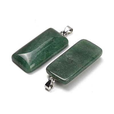Natural Green Aventurine Pendants GG-CBAA0EE-01P-03-1
