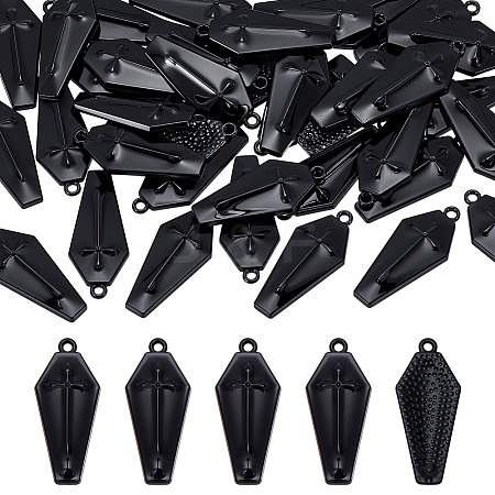 40Pcs Halloween Theme Alloy Enamel Pendants ENAM-ME0001-42-1