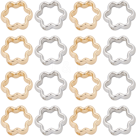 2 Colors CCB Plastic Beads Frames CCB-SC0001-20-1
