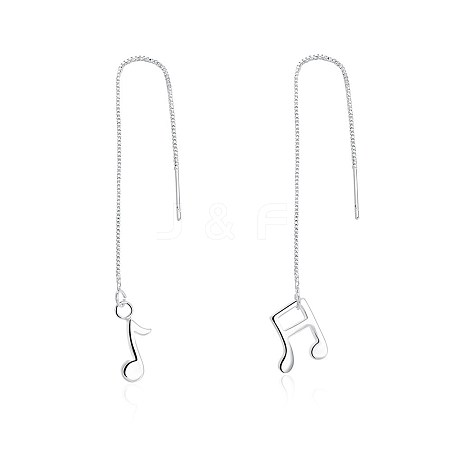 Trendy Brass Threader Earrings EJEW-BB21136-1