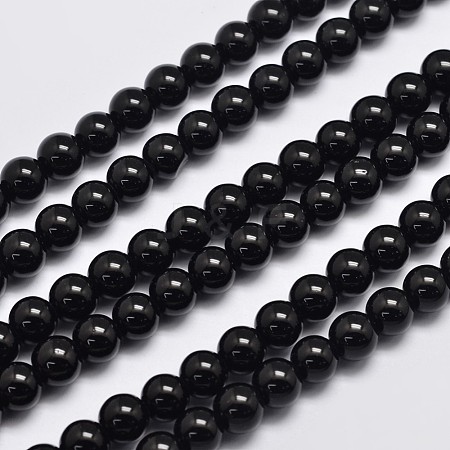 Natural Malaysia Jade Beads Strands G-A146-8mm-B10-1