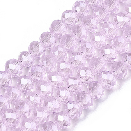 Electroplate Glass Beads Strands EGLA-A044-T2mm-A10-1