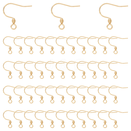 100Pcs 304 Stainless Steel Earring Wire STAS-UN0058-43-1