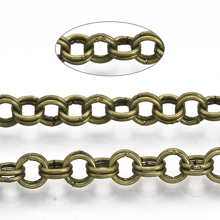 Iron Rolo Chains CH-S125-011B-AB-1