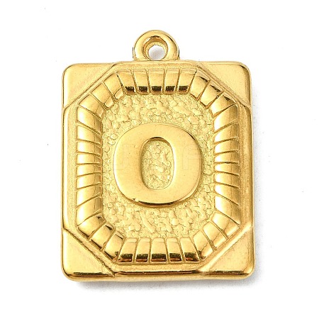 Ion Plating(IP) 304 Stainless Steel Pendants STAS-U033-01G-O-1