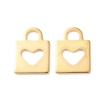 303 Stainless Steel Pendants STAS-E528-01G-1