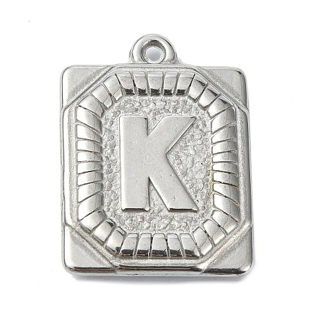 Anti-Tarnish 304 Stainless Steel Pendants STAS-U033-01P-K-1