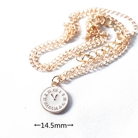 Mini Alloy Enamel Clocks PW-WG51306-02-1