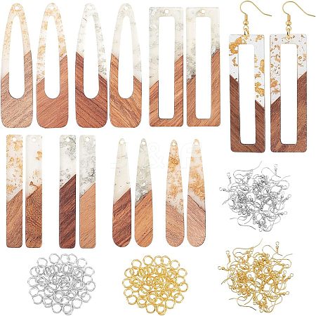 Olycraft DIY Dangle Earring Making Kits DIY-OC0006-33-1