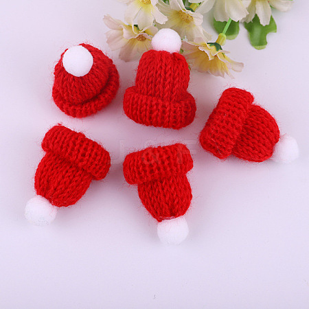 Polyester Doll Woolen Hat DOLL-PW0001-194I-1