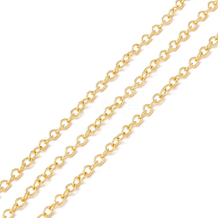 Brass Cable Chains CHC-O001-18G-1
