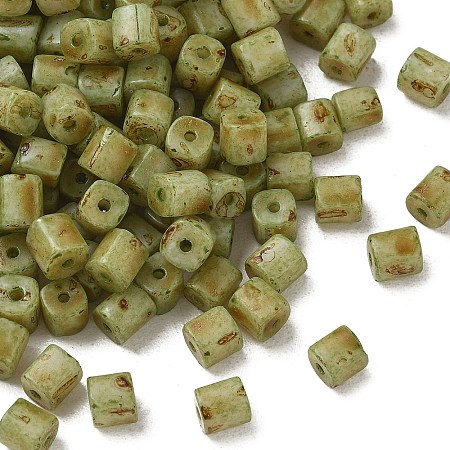 Opaque Colours Glass Seed Beads GL-CBAC3F6-02K-1