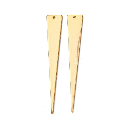 Brass Big Pendants KK-Z121-01G-1