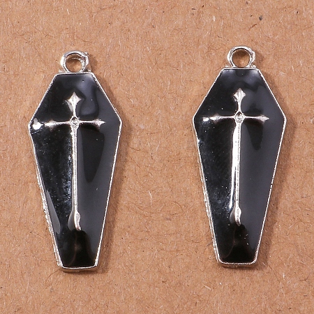 Alloy Enamel Pendants PW-WG67897-02-1