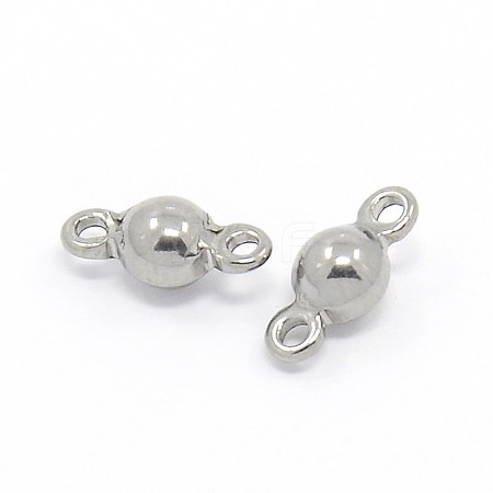 Tarnish Resistant 304 Stainless Steel Links connectors X-STAS-O031-C33-1
